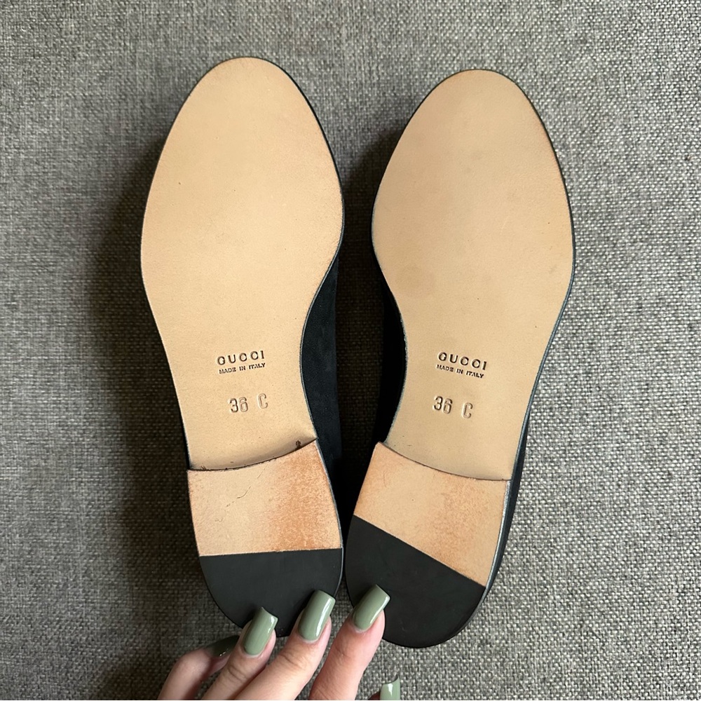 New Gucci black suede horsebit loafers - Picture 4 of 4